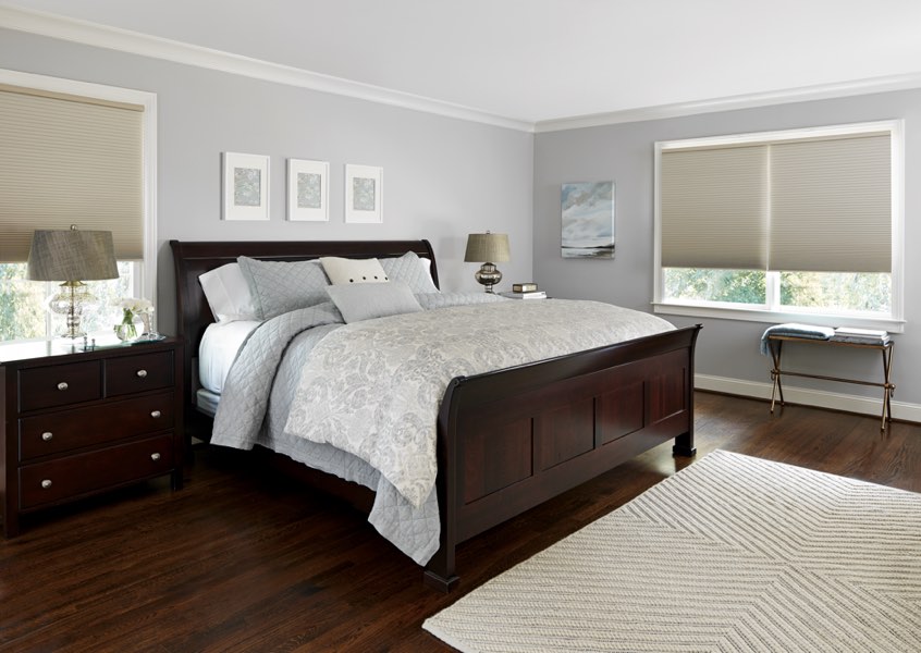 Cleveland blackout shades bedroom